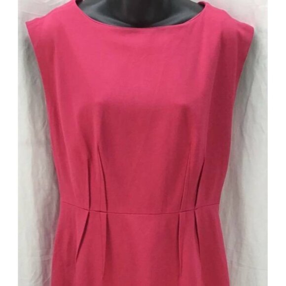 Ann Taylor LOFT Dress 10 Pink Shift Women Work - Picture 2 of 5